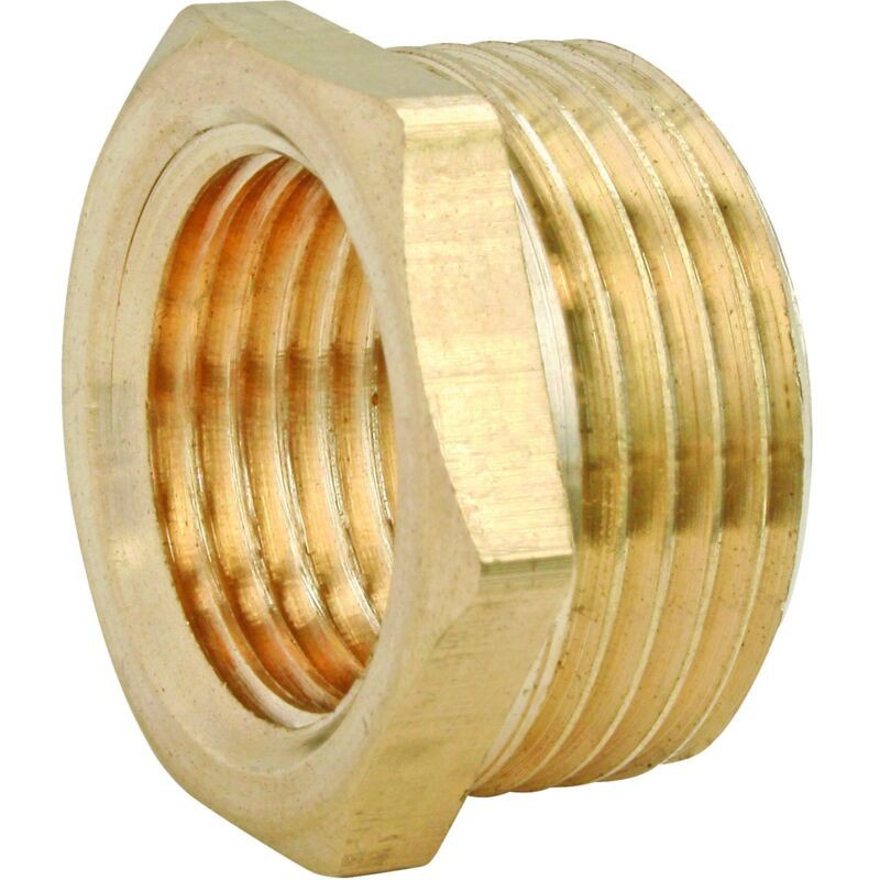 Reduzierring Aus Messing, 6-seitig, Außengewinde 33/42 - Innengewinde 20/27