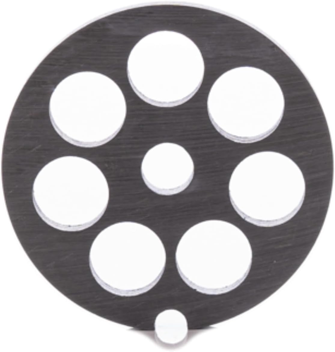 12-mm-lochscheibe – Größe 5 – Stahl – Für Manuelle Fleischwölfe – Durchmesser 53,4 Mm