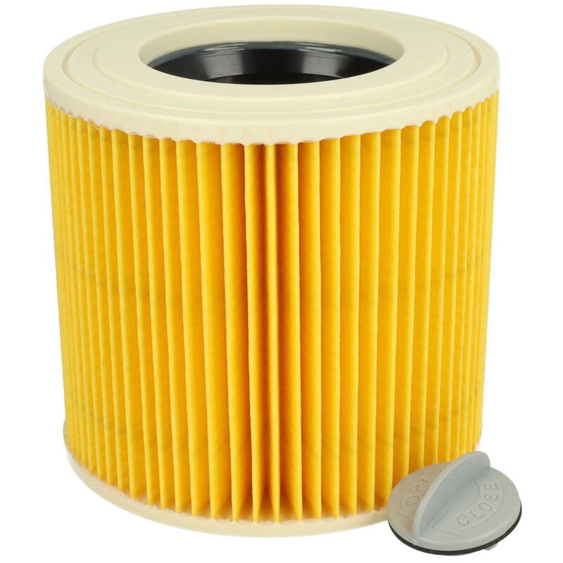 Vhbw Patronenfilter Kompatibel Mit Kärcher Nt 27/1 Me Professional, Nt 48/1 Te Professional Nass- Und Trockensaugern - Faltenfilter