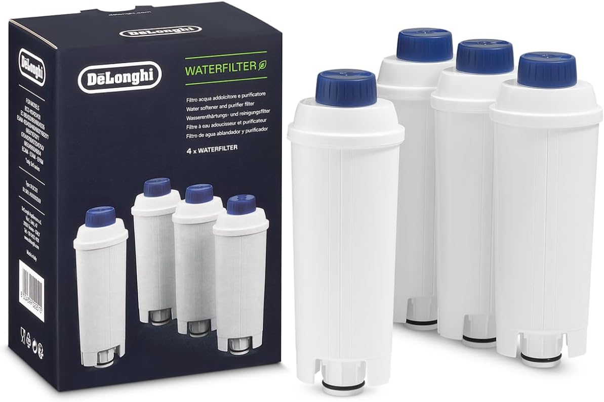 Wasserenthärtungsfilter – 4er-pack – Kompatibel Mit Kaffeemaschinen – Antikalkend – Für Ecam, Etam, Epam