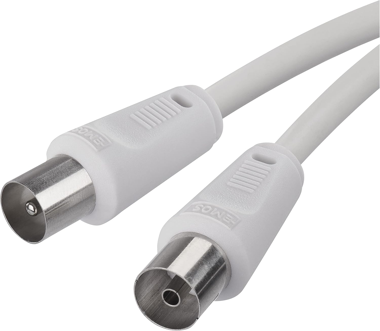 7,5 M Langes Koaxialkabel Für Tv-antennen. Koaxialkabel Für Digitales Fernsehen, Fernseher, Receiver, Satellitenempfang, Doppelt Geschirmt, Gerader Koaxialstecker Auf Gerade Koaxialbuchse.