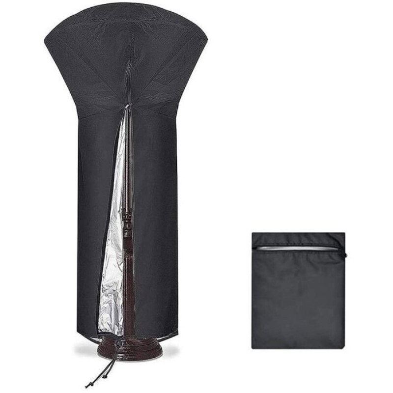 Schutzhülle Für Terrassenheizstrahler – Wasserdicht – 420d Oxford-gewebe – 226 X 89 X 48 Cm