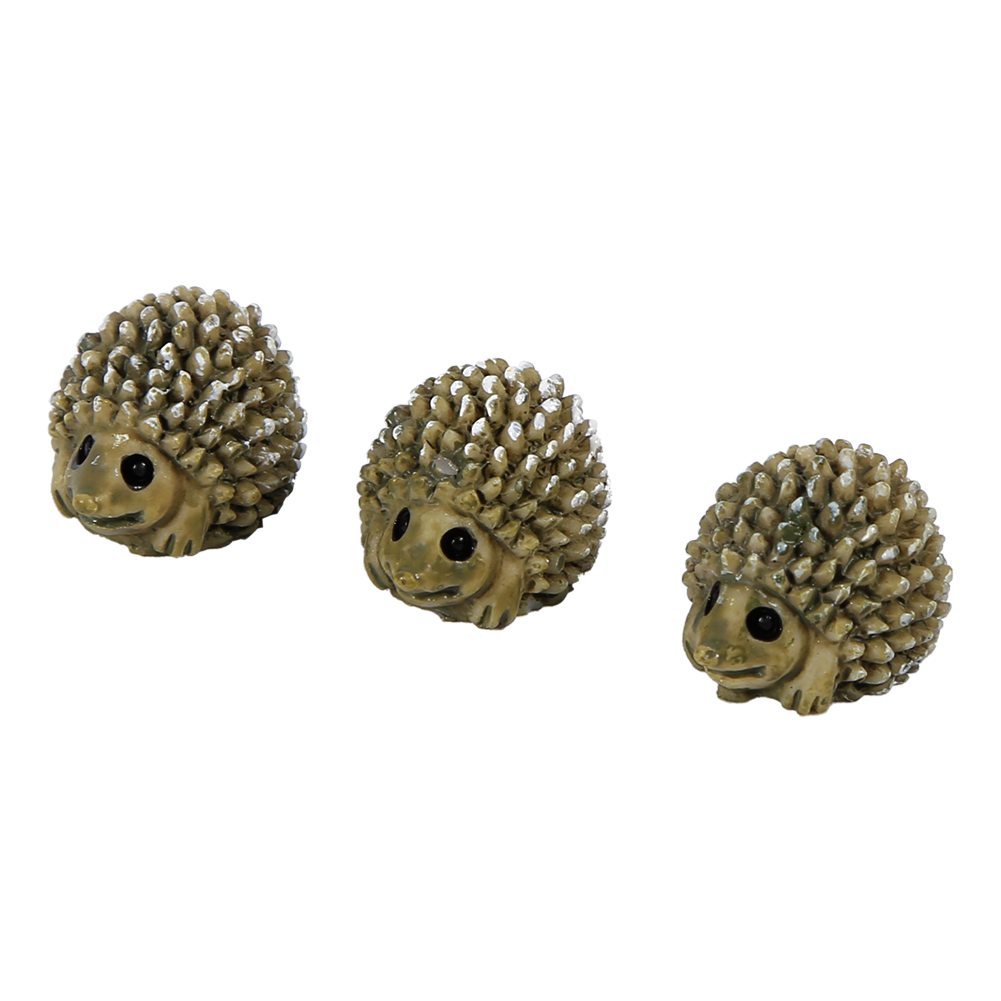 Set Mit 10 Dekorativen Miniatur-igeln Für Puppenhäuser, Bonsai, Feengärten Und Moosgärten – Sonderangebot