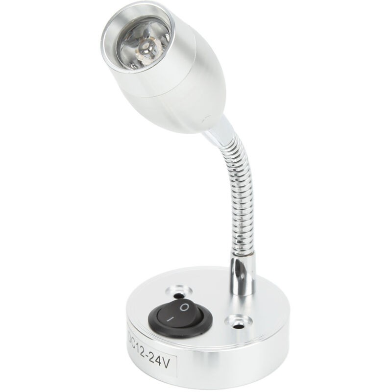 Jeffergarden 12-24v Led-leseleuchten Für Wohnmobile, 12-24v Nachttisch-leseleuchte Für Boote, Verstellbare Wandhalterung, Kabine, Neutralleiterplatte