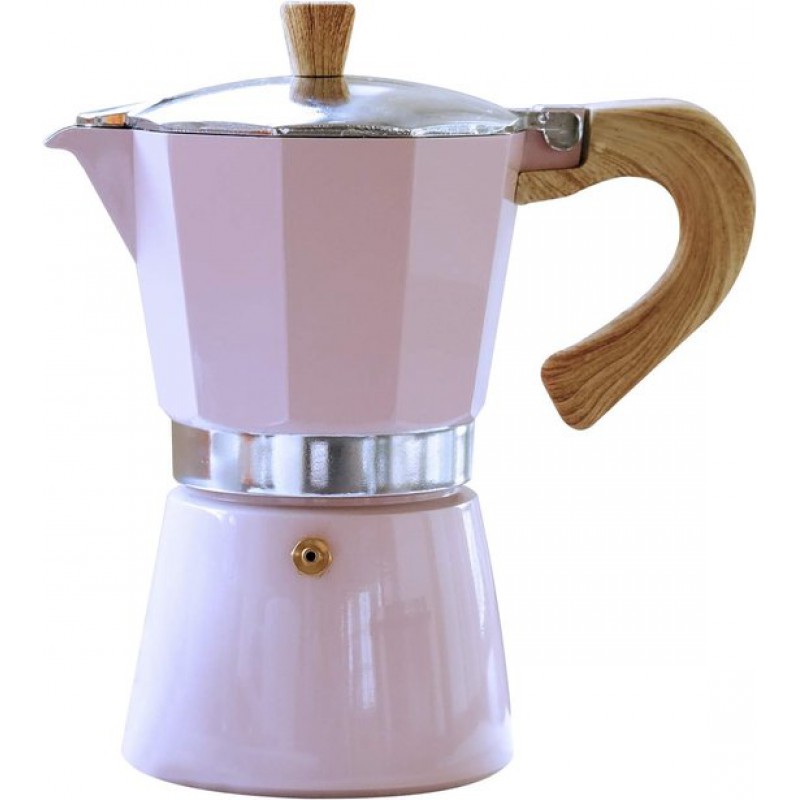 Klassische Italienische Stempelkaffeemaschine Aus Aluminium, 3 Tassen – Geeignet Für Die Zubereitung Von Italienischem Und Kubanischem Kaffee – Ideal Für Zuhause Und Camping – 150 Ml (5 Oz)