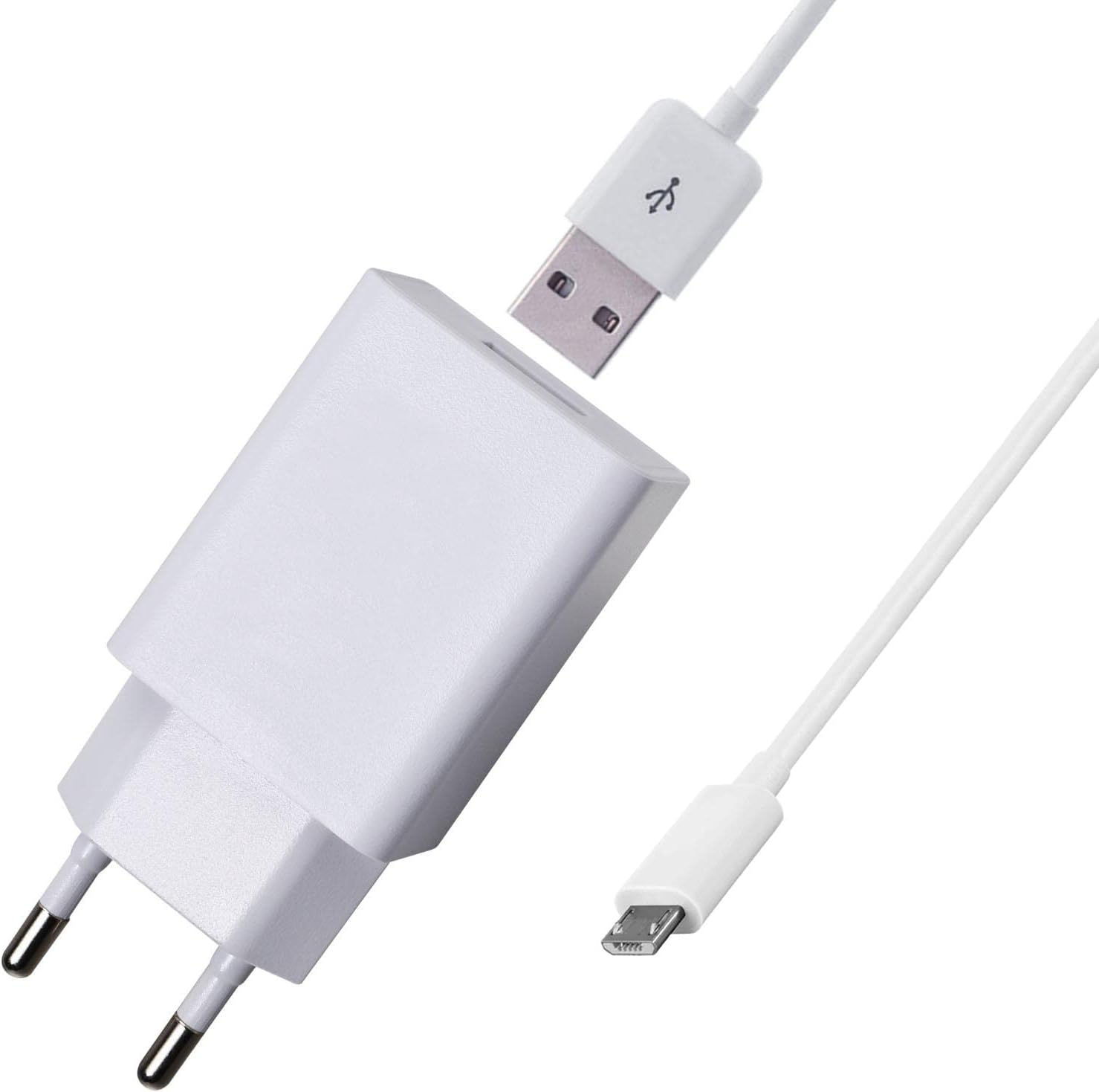 Ladegerät Und Kabel Für Samsung Galaxy Tab S2 / Tab A / Tab E / Tab 3 / Tab 4 / Tab S 10,5" (sm-t800, Sm-t805) / Tab S 8,4" Und Samsung Tablets Mit Micro-usb-anschluss