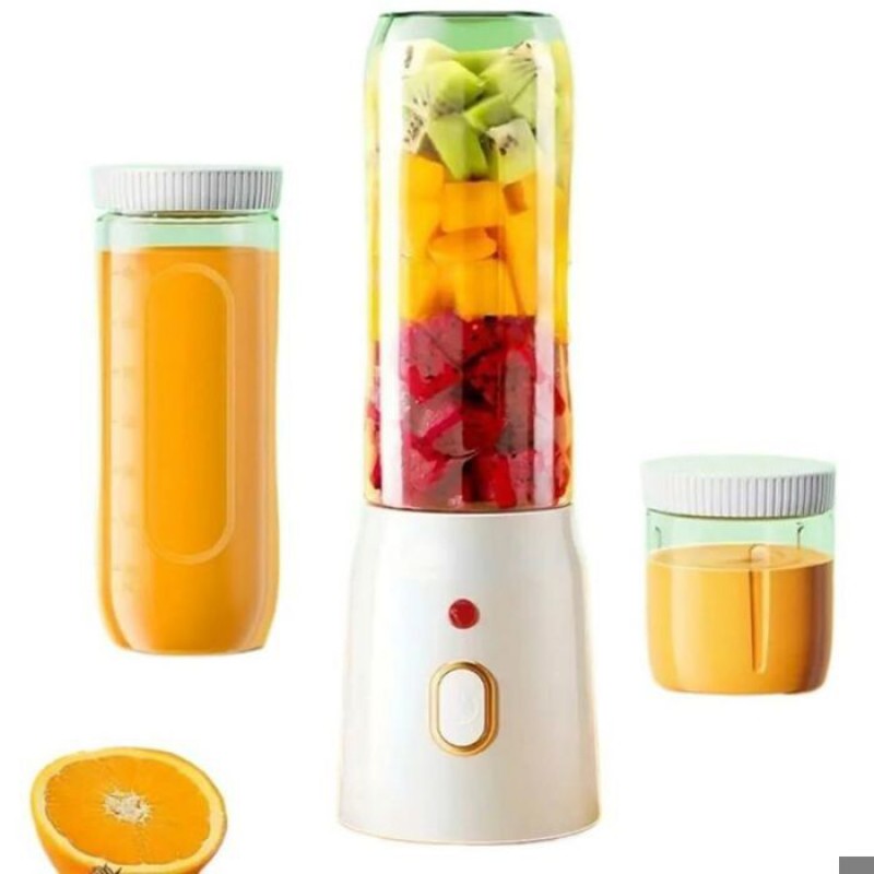 Tragbarer 500-ml-elektromixer, Usb-aufladbar, Kabellos Und Leistungsstark, Ideal Für Smoothies, Milchshakes, Säfte Und Mehr