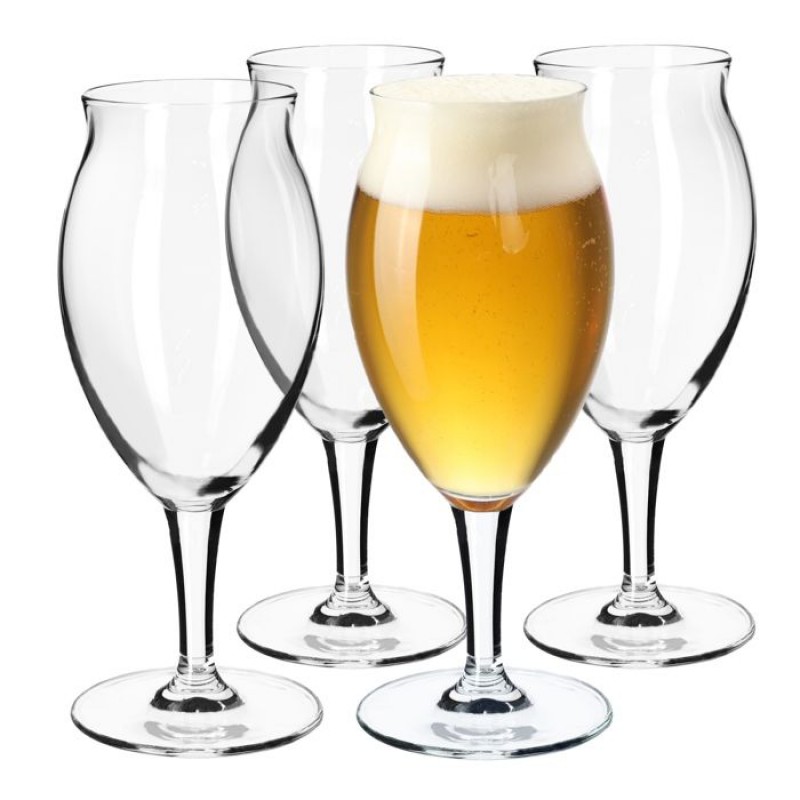Pokale Biergläser, 4er-set À 410 Ml