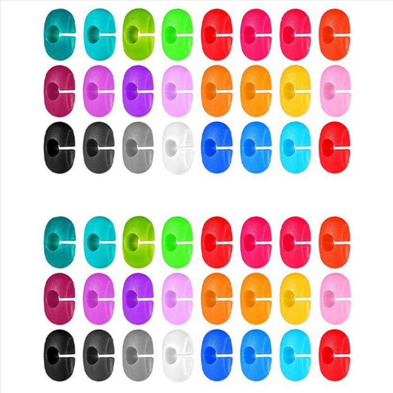 2x Weinglas-etiketten, Weinglas-marker Für Party-cocktails, Charm-marker Für Weingläser - Marker