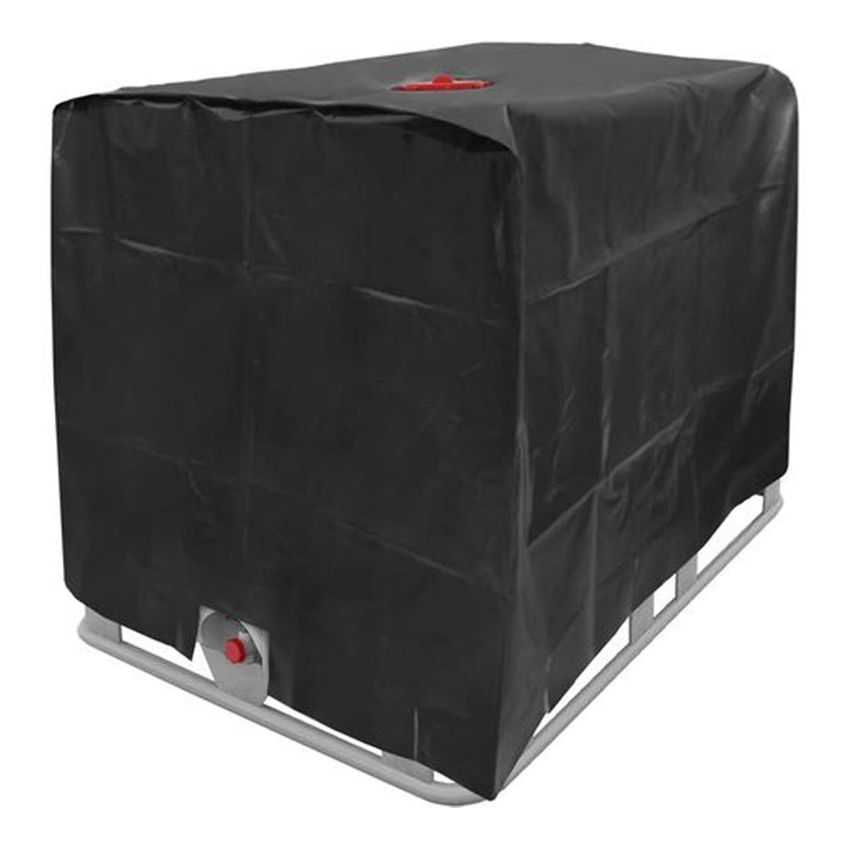Wassertankabdeckung, Ibc-tankabdeckung Für 1000-liter-tanks, Schutzkappe Für Wassertankbehälter, Staubdicht, Uv-beständig, Regendicht, 120 X 100 X 116 Cm (nr.)