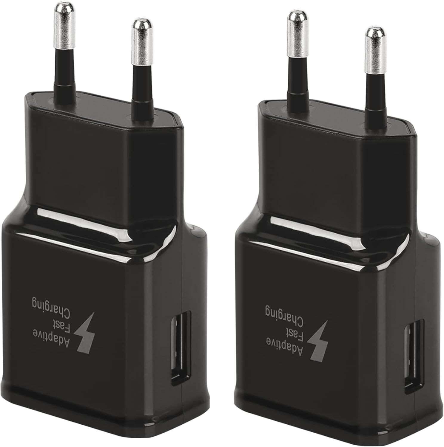 Konvolut Mit 2 Usb-ladeadaptern (5v-2a) Von Rapid Universe Für Iphone 12/11/x/8/7/6, Samsung Galaxy S22/s21/s20/s10/s5/s6/s7/s8/s9/edge/plus/active Und Note 5/8/9/10