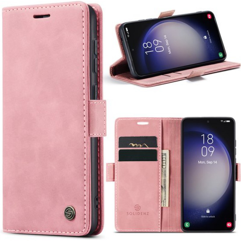 Hülle – Kompatibel Mit Samsung Galaxy S23 – Urban Book – Pink
