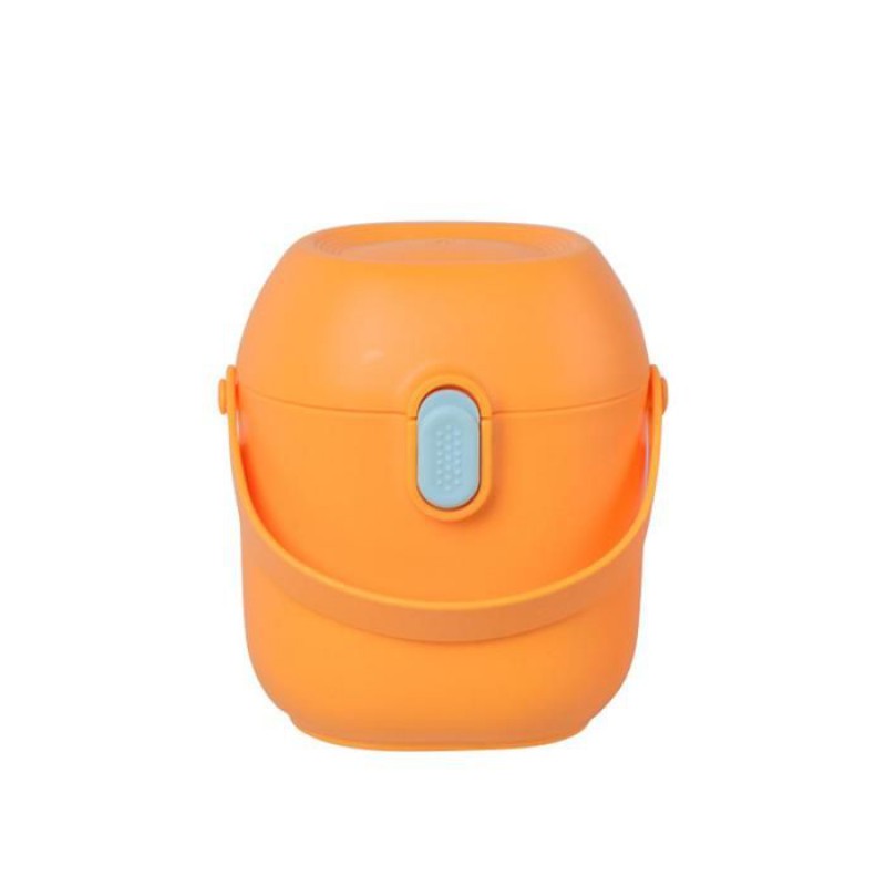 450 Ml Doppelwandiger, Luftdichter, Tragbarer Und Feuchtigkeitsbeständiger Behälter Zur Aufbewahrung Von Babymilchpulver, Für Speisen Und Snacks,