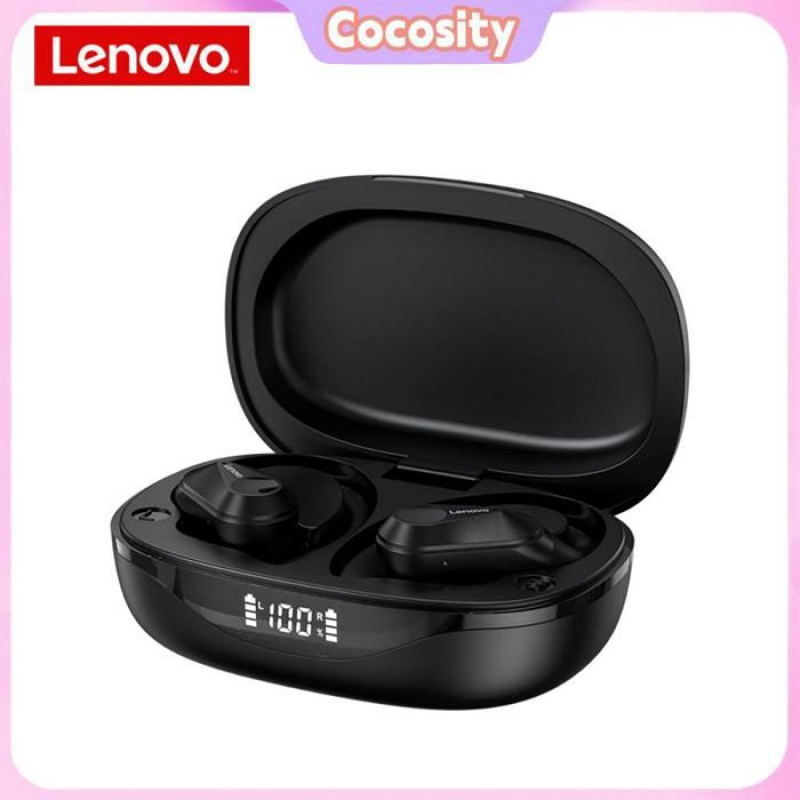 Cocosity Lp75 True Wireless Bluetooth-kopfhörer, Sport-ohrhörer, Bluetooth 5.3-chip, Hifi-stereo-sound, Lange Akkulaufzeit, Ladebox, Schwarz