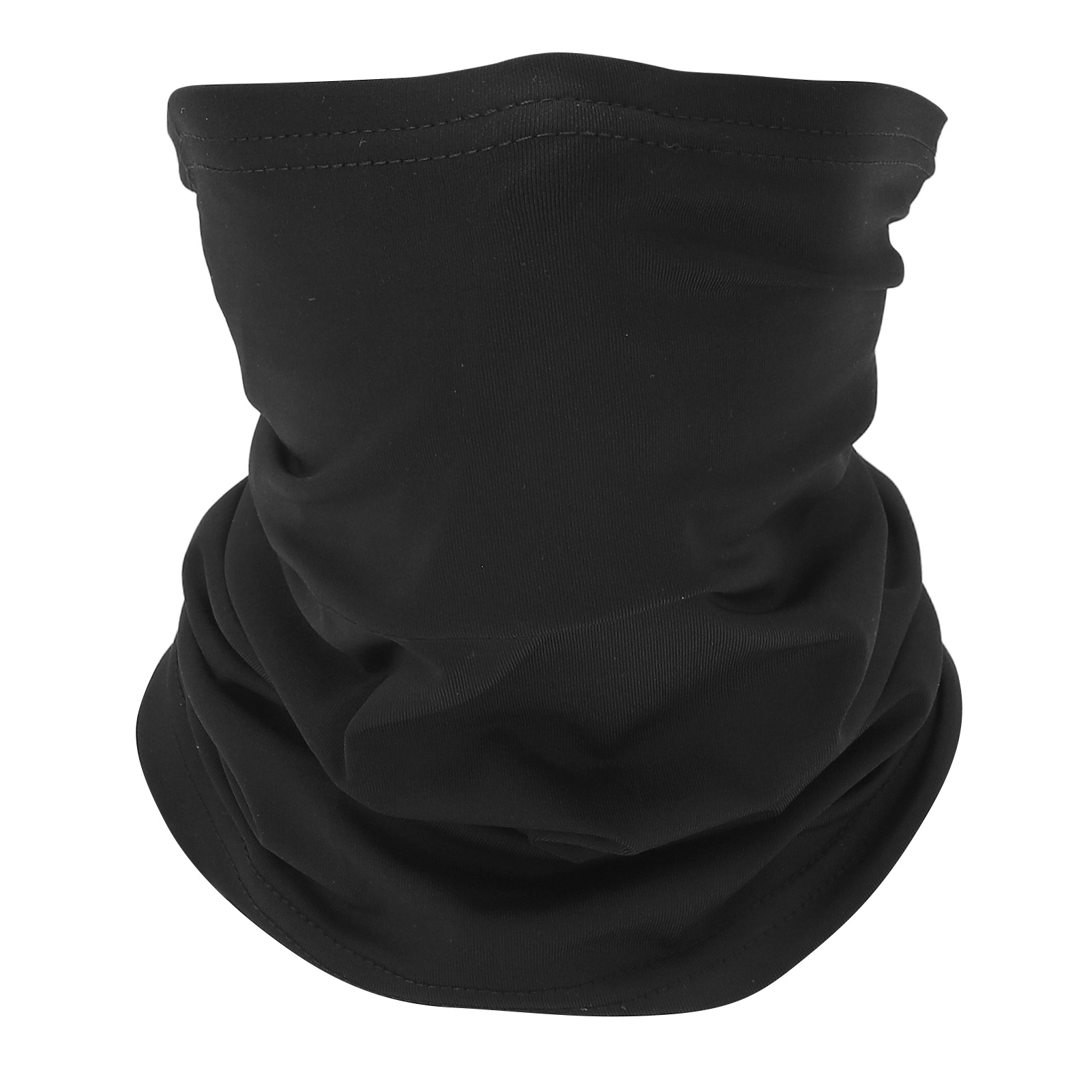 Multifunktionaler Sonnenschutzschal, Uv-schutz, Gesichtsmaske, Dünner Und Atmungsaktiver Schal Zum Radfahren, Wandern Und Campen (schwarz)