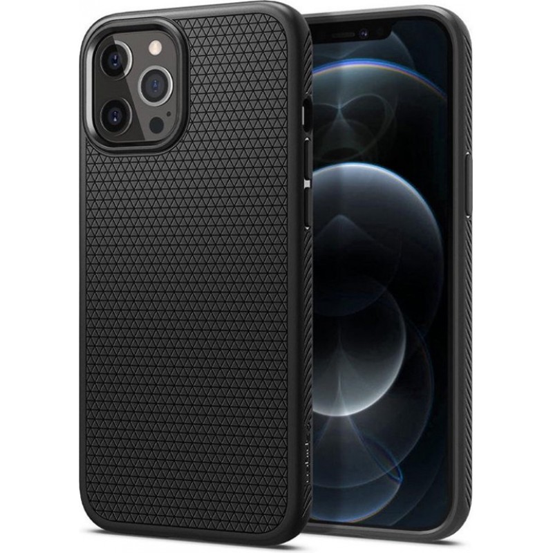 Liquid Air Tpu-hülle Mit Luftkissen Für Iphone 12 Und Iphone 12 Pro – Schwarz