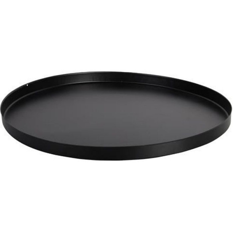 Grundplatte – Esschert – Rund – Metall – Schwarz – 50,3 Cm Durchmesser