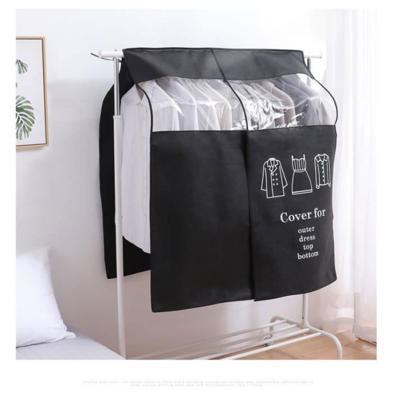 Kleidersack – Universal – Schwarz – 110 X 90 Cm – Staubdicht – Wasserdicht – Etikett