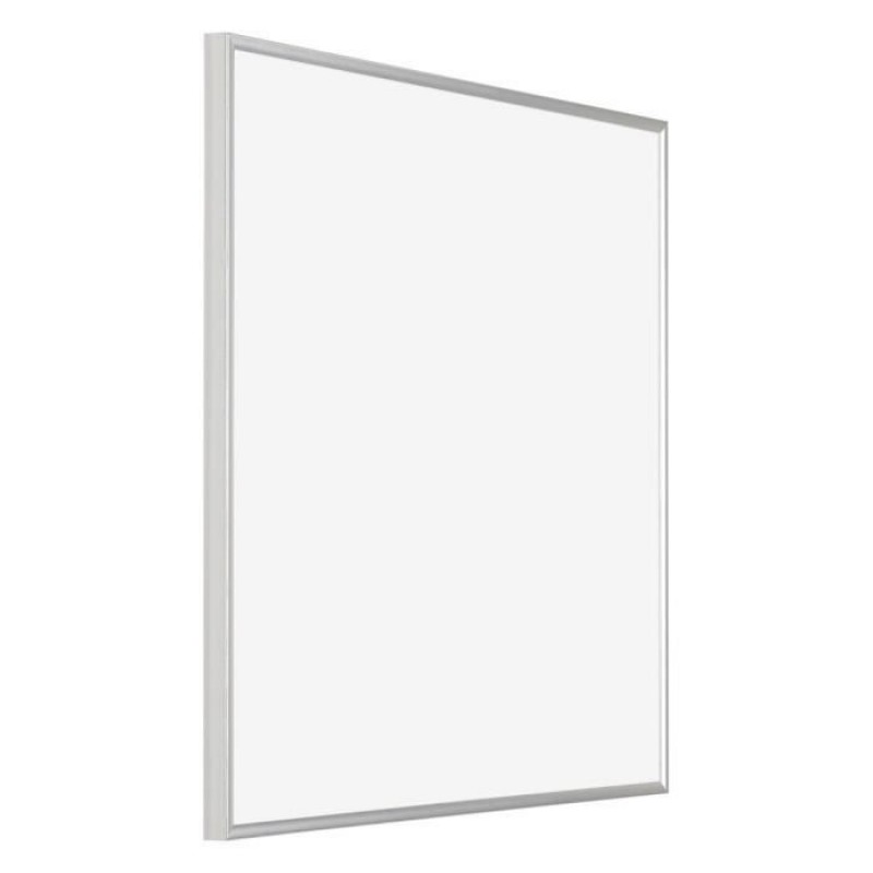 - 30x30 Cm - Kunststoff-fotorahmen Mit Plexiglas - Silber - Evry.