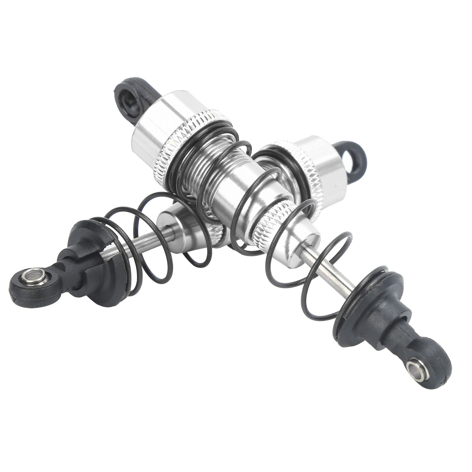 85-mm-stoßdämpfer Aus Aluminiumlegierung Für Traxxas Slash 2wd Rc-car (silberne Ersatzteile)