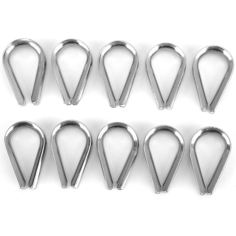 4-mm-bootskabelklemmen Aus Edelstahl, Schutzringe, Hochleistungskabelschuhe