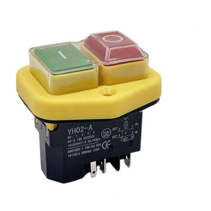 Schalter Libre De Potencial Kjd17 B- Control Eléctricohogar/negocio250 V, Disparo Por Subtensión, Contacto Bobinadoelectricistas, Particulares