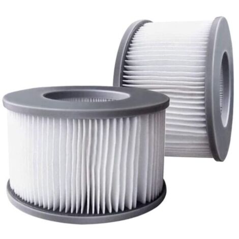 Filtro De Repuesto: Bomba De Cartucho Für Piscinas, Jacuzzis Y Spa, 110 X 80 X 60 Mm, Pack Von 2