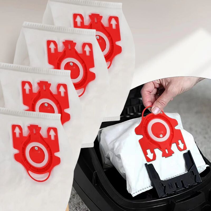 Bolsa De Repuesto Für Aspiradoras Miele Hyclean 3d Efficiency Fjm (n.° De Pieza 9917710). Compatible Con Aspiradoras Miele Con Bolsa. Esta Caja Contiene 4 Bolsas (embalaje No Original).