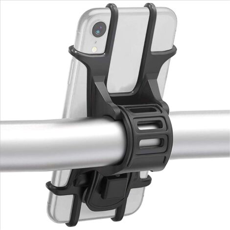 Soporte Universal De Silicona Für Teléfono De Bicicleta, Compatible Con Iphone, Samsung, Huawei Y Smartphones De 4,5 A 7 Pulgadas, Ideal Für Bicicletas De Montaña, Motocicletas, Cochecitos Y Carrito
