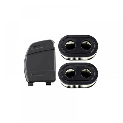 Juego De 2 Filtros De Aire Con Cubierta De Filtro De Aire Für Motores Briggs & Stratton 550e, 575ex, 575is, 625exi, 650exi, 675exi, 675is, Reemplaza Las Piezas 594106, 798339, 798452, 593260.
