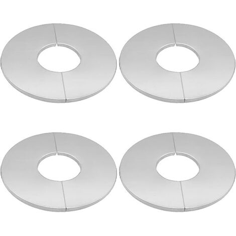 Pieza Hahn De Ducha Rosetón Hahn Rosetón Ducha Rosetón Cubierta De Tubo De Edelstahl Cubierta De Tubo De Radiador Für Grifos Mangueras Tubos De Radiador (51 Mm)