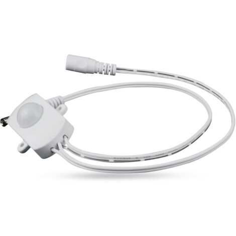 Schalter De Licht Con Sensor Infrarrojo De 5 A Cc, 5-24 V, Sensor Infrarrojo Für El Cuerpo Humano, Rango De Retardo Einstellbar De 2 A 360 Segundos, Für Iluminación Activada Por Movimiento.