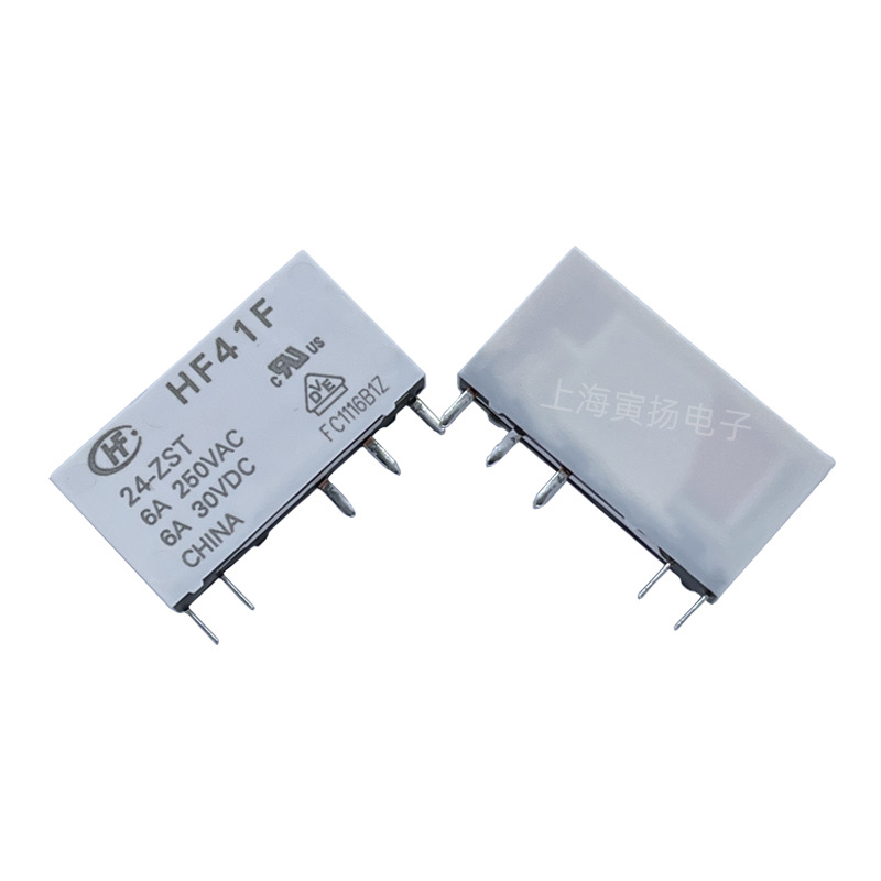 Hongfa Hf41f/24-zst 24v Dc 6a Relais-kit - Neuer Und Originaler Elektromagnetischer Signalwandler