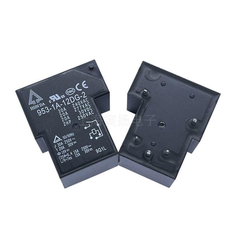 Hsin-ta 953-1a-12dg-2 12v Dc 30a Elektromagnetisches Leistungsrelais, Neu Und Original (taiwan).