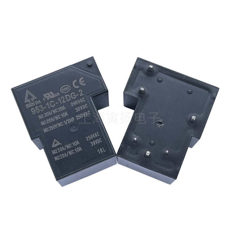 Hsin-ta 953-1c-12dg-2 12v Dc 30a Elektromagnetisches Leistungsrelais, Neu Und Original (taiwan).