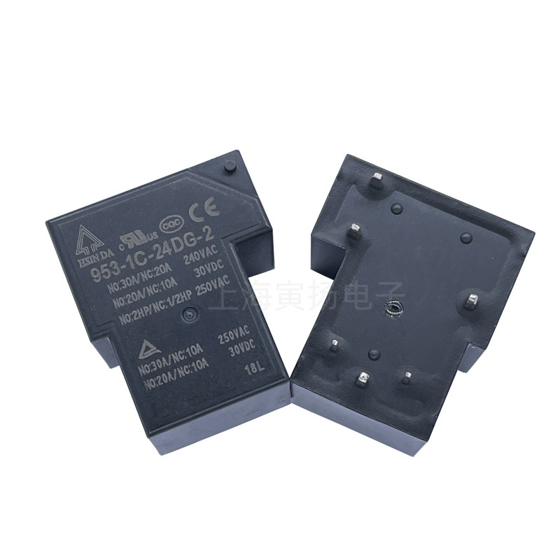 Hsin-da 953-1c-24dg-2 24v Dc 30a Hochleistungsrelais (taiwan), Neu Und Original, Elektromagnetisches Signal