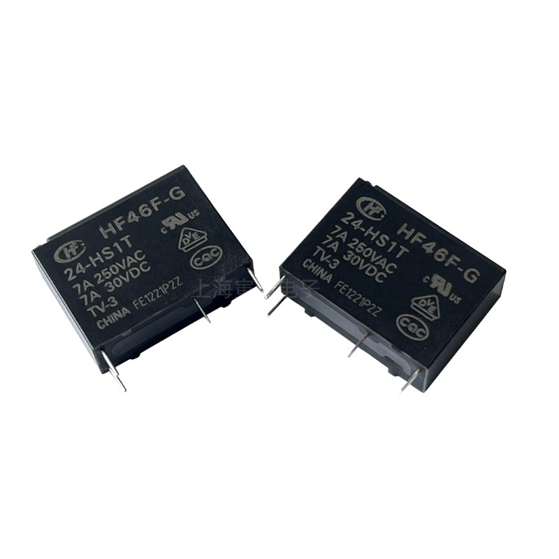 Original Xiamen Hongfa Hf-relais Hf46f-g/24-hs1t 24vdc 7a Hf46f-g/24-hs1t