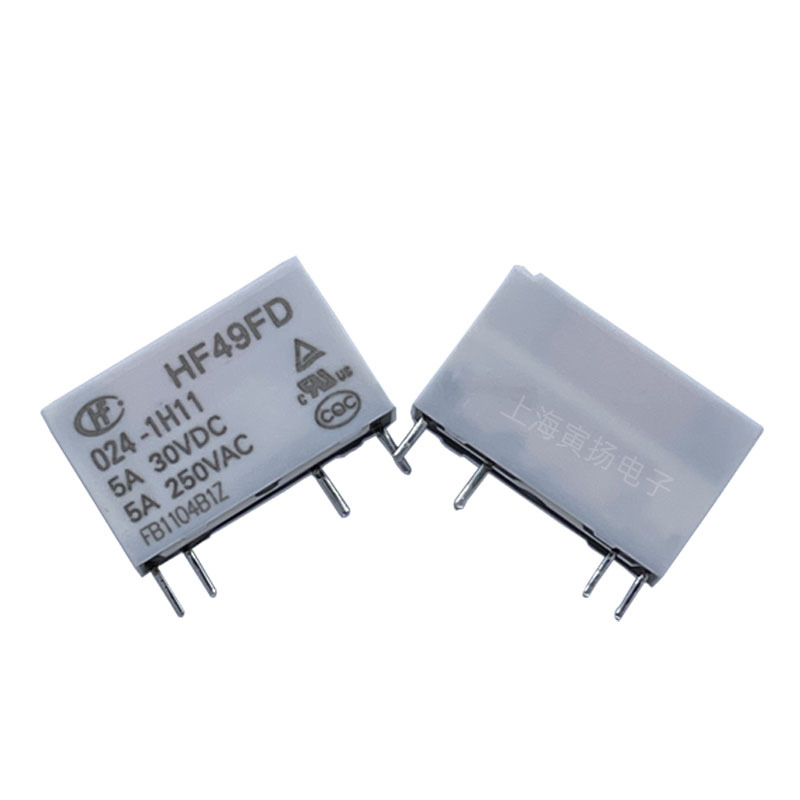 Hongfa Hf49fd/024-1h11 24v Dc 5a Ultradünnes, Stromsparendes Signalrelais, Neu Und Original