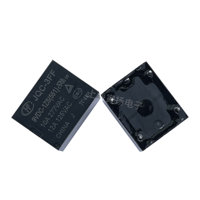 Original Xiamen Hongfa/hf Relais Hf3ff/009-1zs (jqc-3ff/9vdc-1zs(551)) 9v Dc