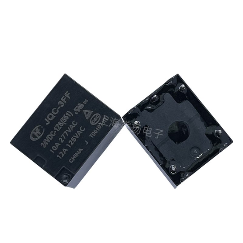Original Xiamen Hongfa Relais Hf3ff/024-1zs (jqc-3ff/24vdc-1zs(551)) 24v Dc