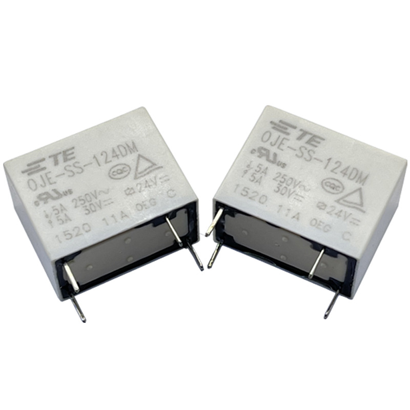 Te Connectivity Oje-ss-124dm 24v Dc 5a 4-poliges, Normalerweise Offenes Relais - Originalsignal