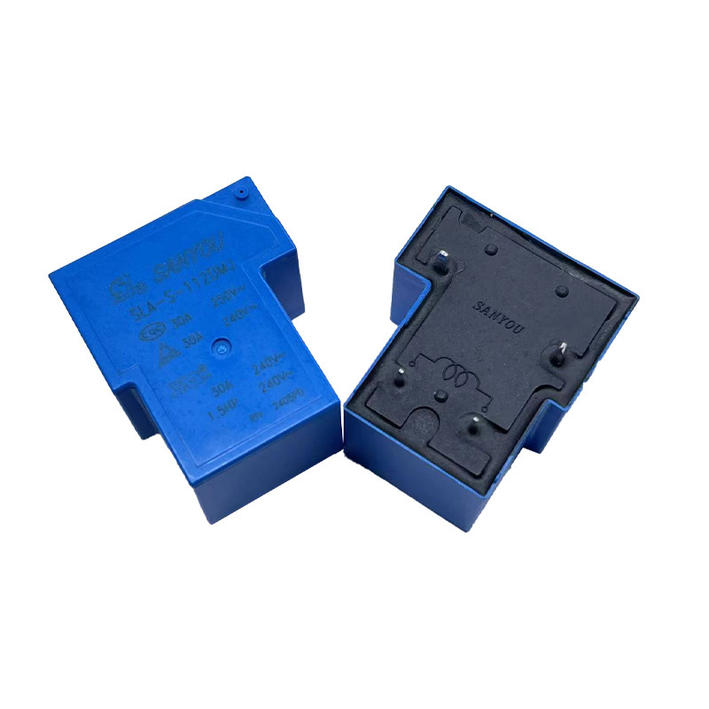 Sanyou Sla-s-124dmj 24vdc 30a 4-poliges T90-relais, Normalerweise Offen, Original, Hohe Leistung.