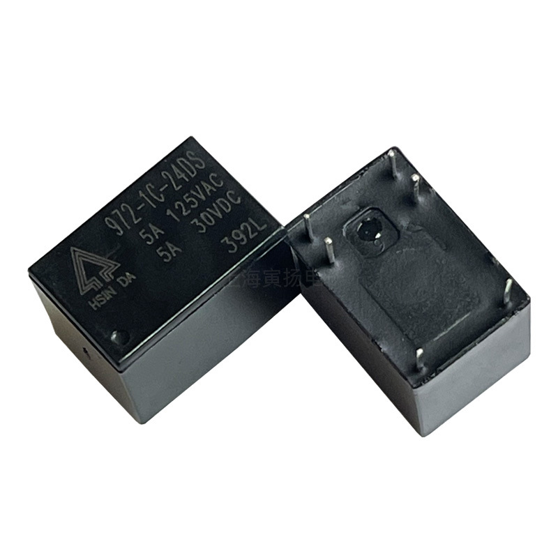 Hsin-ta 972-1c-24ds Relais, 24v Dc-wandler - 5a - Original Taiwanesisches Miniaturmodell