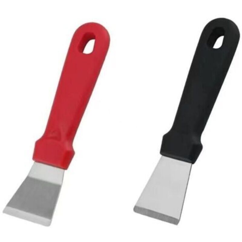Noir Et Rouge Cuisine Huile Lourde Nettoyage Pelle Carrelage Tache Grattoir Multifonction Conduite Hotte Cuisinière À Gaz Outil De Nettoyage, Ensoleillé