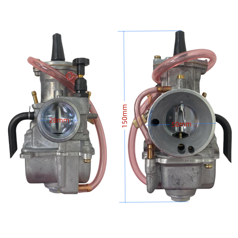 Carburateur Von Moto Pwk28mm Kompatibel Mit Les Teers Von Motor Yz85, Yamaha Yz80, Yz100 Eind Yz125.