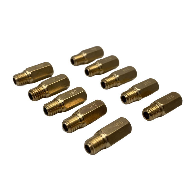 Kit Von Répaverhältnisn Von Carburateur Für Moto Pe Pwk, Comprenant 10 Teers Für Gicleur Haupt- Eind Buse Hexagonale.