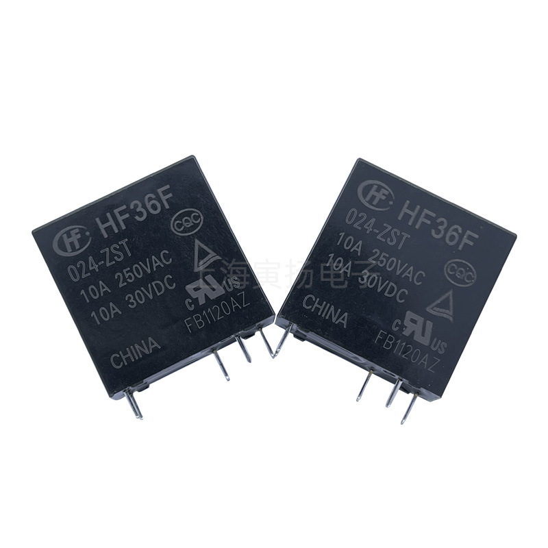 Original Hongfa Hf36f/024-zst 24vdc 10a Mittelleistungs-elektromagnetisches Signalumwandlungsrelais Baugruppe