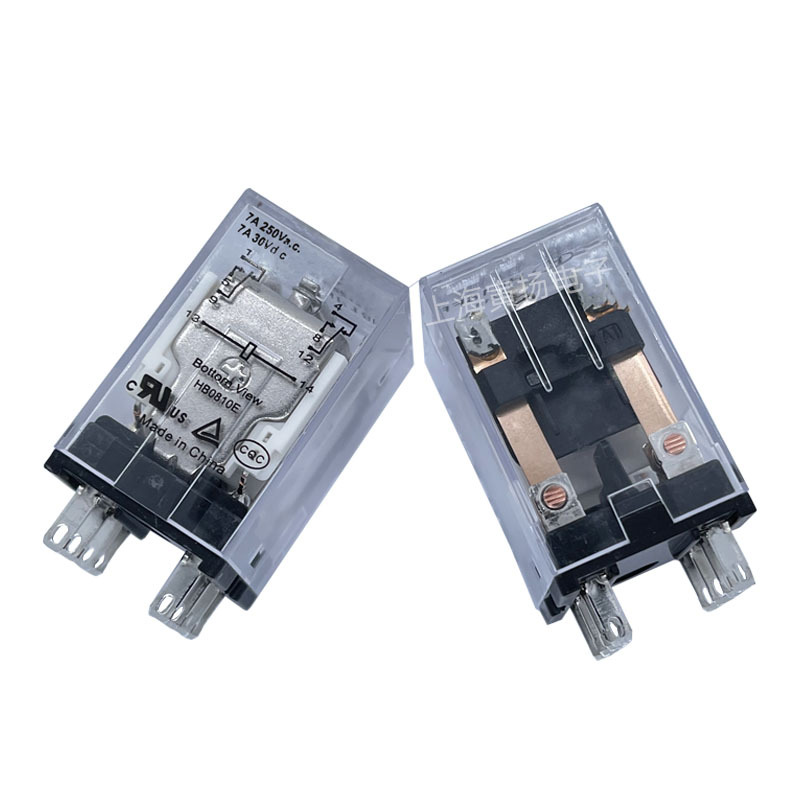 Hongfa Hf18ff/024-2z13 24v Dc 7a Doppelwandler, Neu Und Original, Mit Dc-zwischenrelais.
