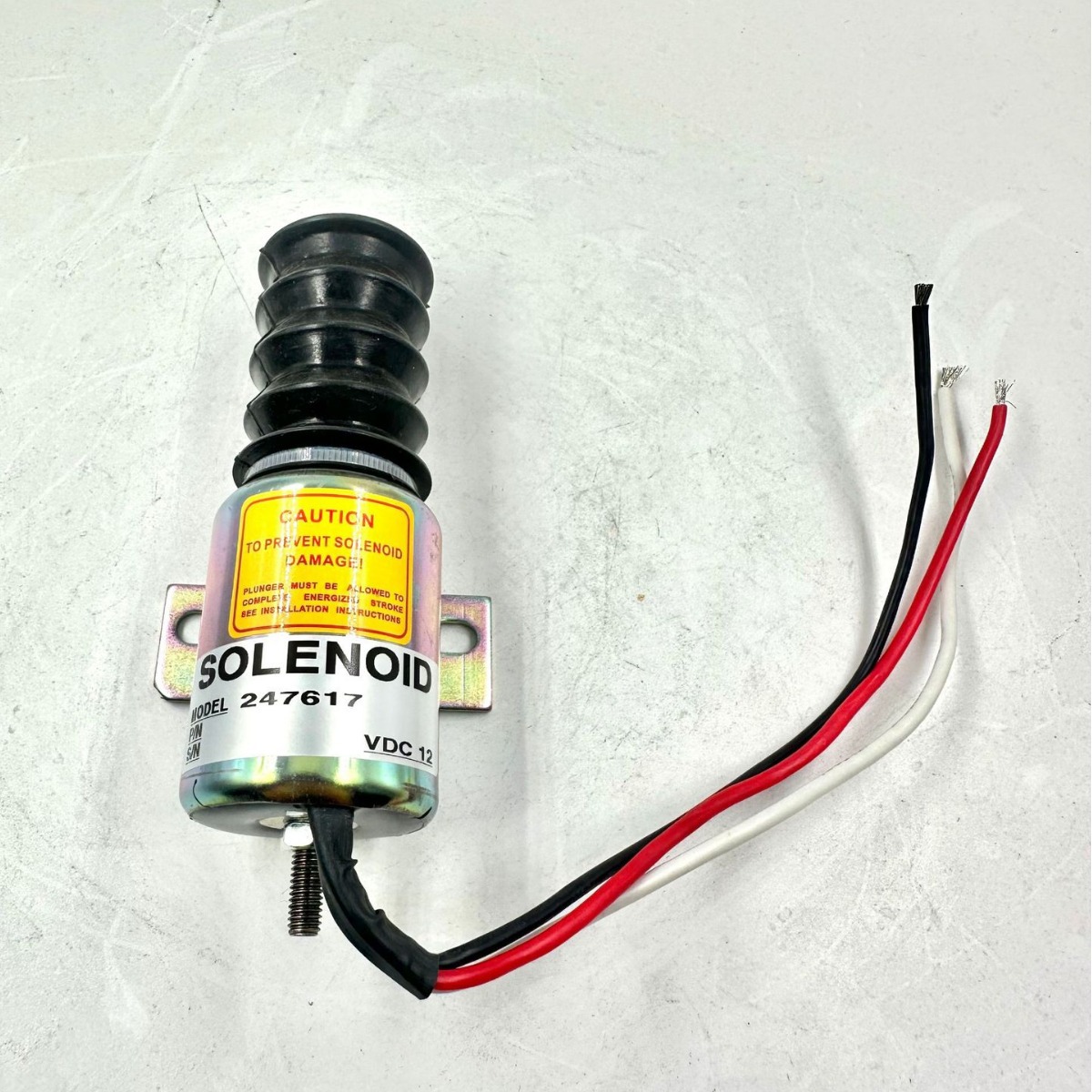 247617 – Électrovanne D'Arrêt 12v Für Engin Von Chantier Kubota