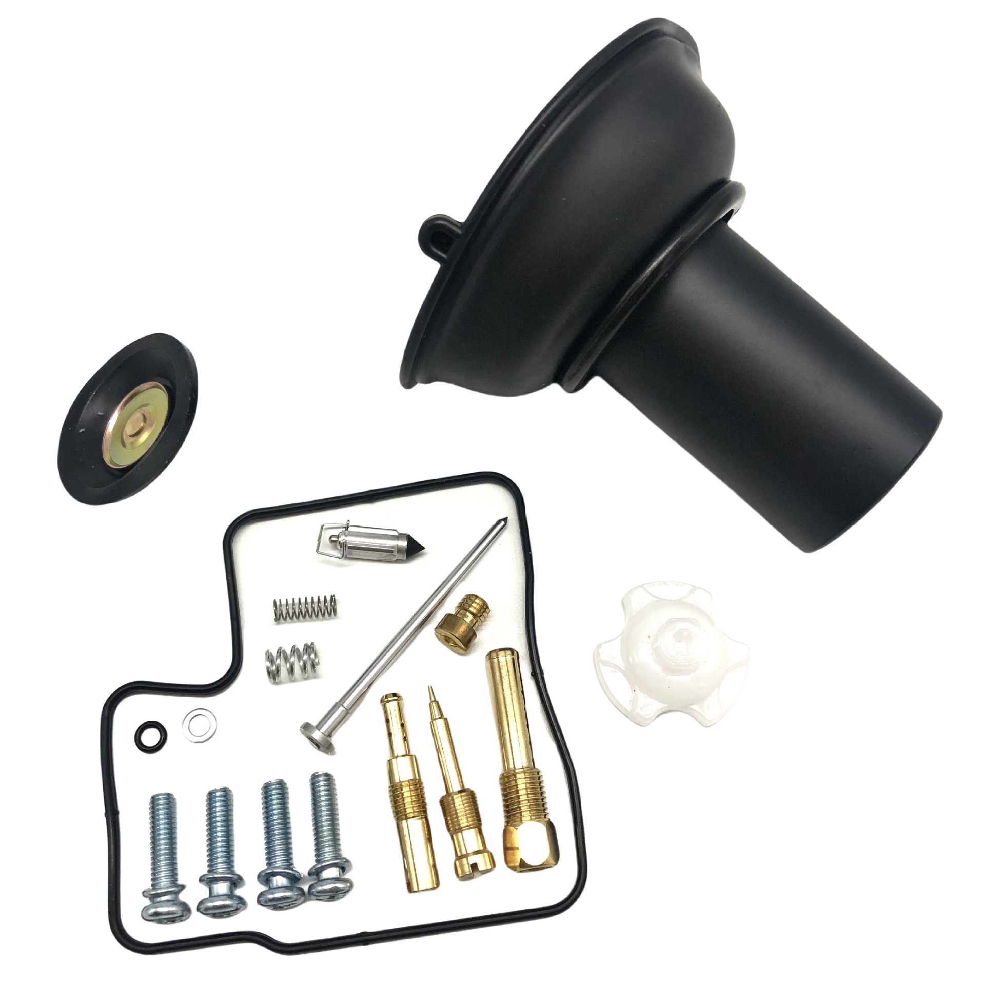 Kit De Réfürtion Carburateur - Compatible Steed Shadow Vt Vlx600 - Membrane 2 Pièces - F26